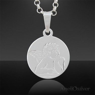 925 Sterling Silver Pandant with Angel